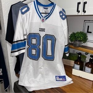 Detroit Lions C. Rogers White and Blue NFL Lions Jersey size XL